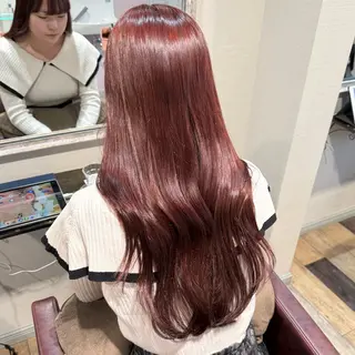 ロング カラー 柔らかいbeige ¦韓国¦🩰マユ🩰のヘアスタイル