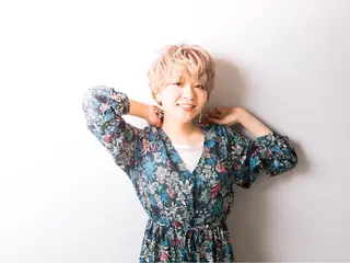 ショート カラー Ｋ Ｋのヘアスタイル