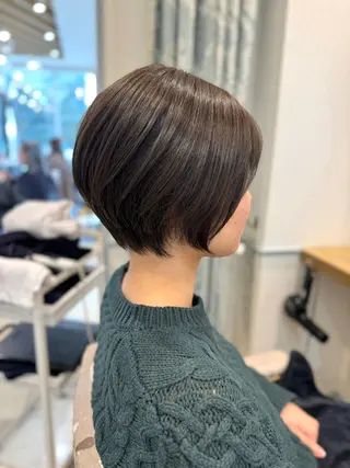 ショート ショート/ボブ アンドウ☺︎のヘアスタイル