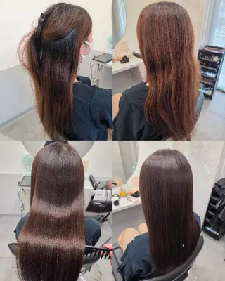 ロング パーマ 【髪質改善美容師】t occa茨木篠原健太のヘアスタイル