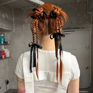 ヘアアレンジ ヘアアレンジ/ カラー❤️miyuuのヘアスタイル