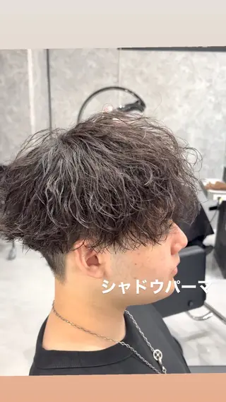 パーマ メンズ ⚡️大宮メンズ特化 美容師⚡️ 真裟斗のヘアスタイル