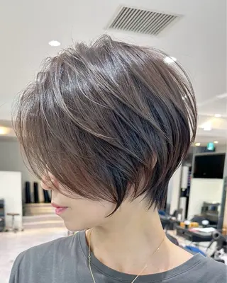 ショート ショート特化／銀座／ 冨田 湖翠のヘアスタイル