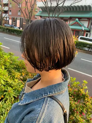 ショート カラー 髪質改善 RYOのヘアスタイル