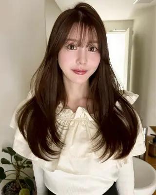 ロング 透明感カラー Lity🤍ྀིaiのヘアスタイル