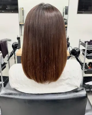 セミロング パーマ killa表参道 /hinaのヘアスタイル