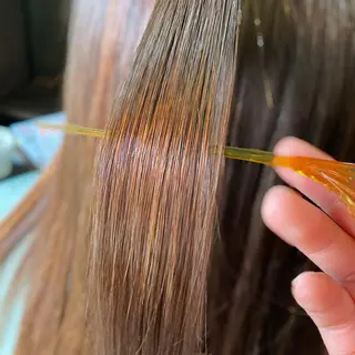 セミロング カラー Hikari /京都駅美容室のヘアスタイル
