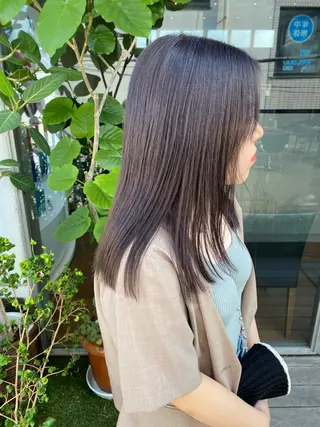 ロング カラー ヒラノホナミ 🫧透ける艶髪🫧のヘアスタイル