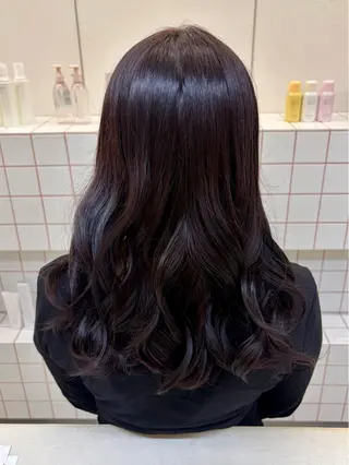 ロング カラー 透明感カラー/名古屋 /栄/木下奈々望のヘアスタイル