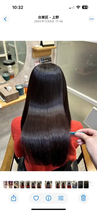 セミロング yuu/髪質改善 カラー🌛のヘアスタイル