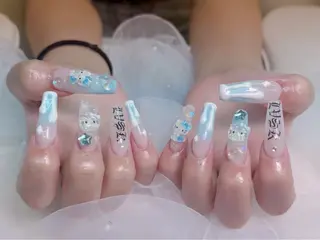 ネイル lucky nail 歌舞伎町のネイルデザイン