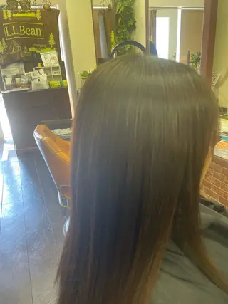 ロング パーマ 桧山 真のヘアスタイル