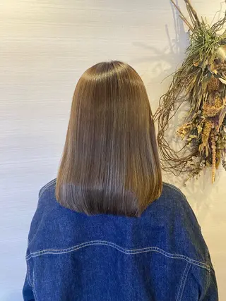 ミディアム カラー 【仙川】 セリナ‎のヘアスタイル