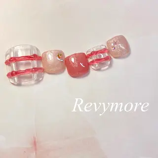 ショート ネイル nail salon Revymoreのネイルデザイン