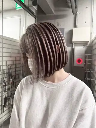 カラー 草島 友樹のヘアスタイル