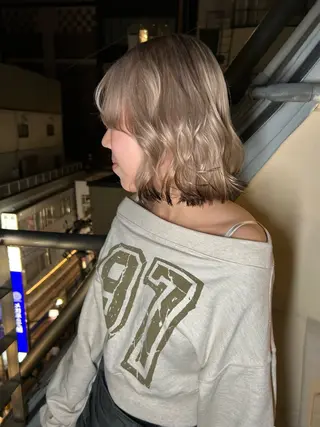 ミディアム カラー 透明感カラー/レイヤ ー🌙Honokaのヘアスタイル