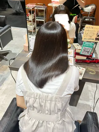 ミディアム レイヤーカット/ Wカラー/りぃの。のヘアスタイル