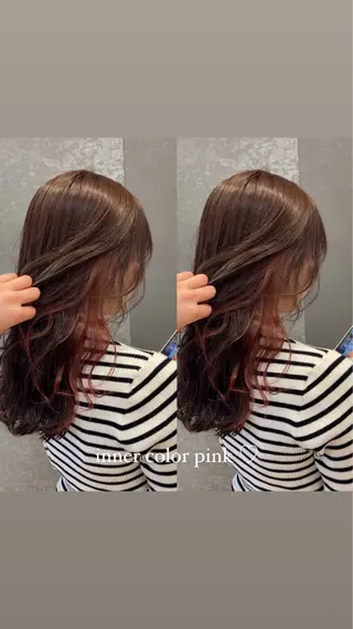 ミディアム み うのヘアスタイル