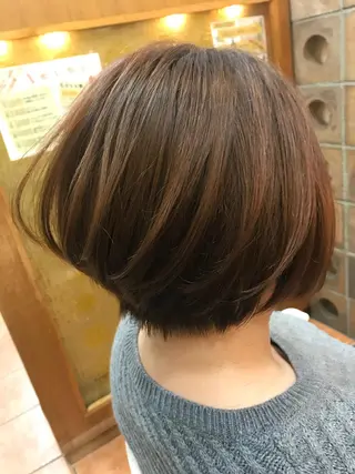 ショート カラー 失敗しない縮毛矯正/ カット/小林のヘアスタイル