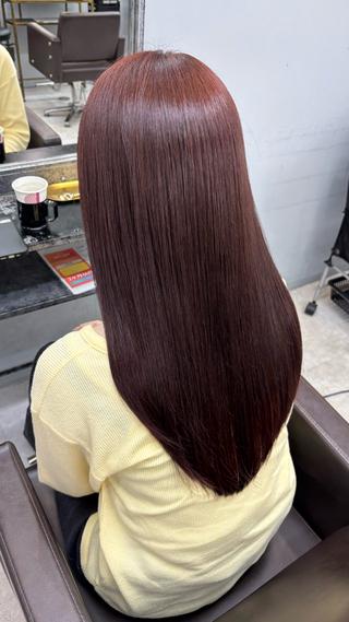 セミロング 佐藤 宰 OZ桑野店のヘアスタイル