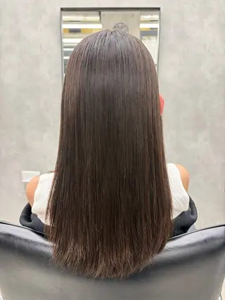 ロング カラー すぐ巻ける縮毛矯正 🍀勝倉　麗のヘアスタイル