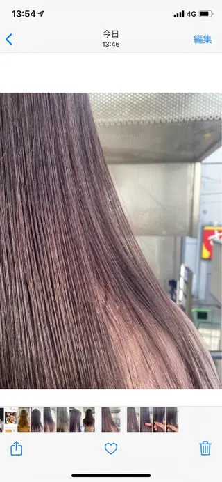 ミディアム 髪質改善/艶カラー MISATOのヘアスタイル