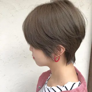 ショート カラー 艶髪育成サロン 京橋 shinのヘアスタイル