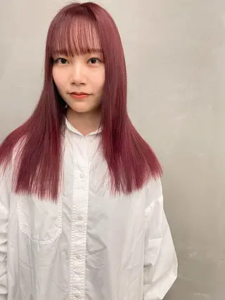 ミディアム カラー センスをお届けします 大谷将生infpのヘアスタイル