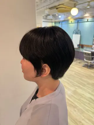 ショート ✨️パーマ✨ たなかひろとのヘアスタイル