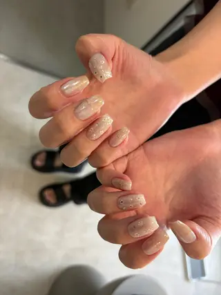 ネイル Mai :矢場町 ニュアンス🌿アートのネイルデザイン
