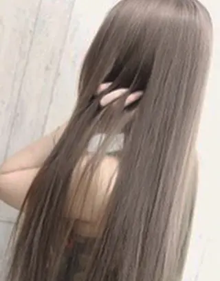 ロング 🎀♥️推しカラー tomoka💜🍭のヘアスタイル