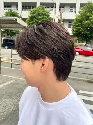 ショート メンズ 内藤 亮也のヘアスタイル