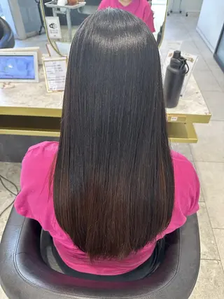 ロング パーマ 萩原 拓実のヘアスタイル