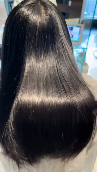 セミロング エンターテイナー🔥 星野 甲斐のヘアスタイル