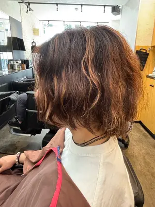ショート カラー メンズ 【癒しのバーバー】 小野寺のヘアスタイル