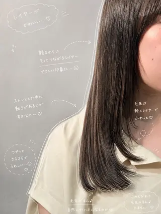 ミディアム 渋谷/トレンドヘア 🦋‎🤍ふうかのヘアスタイル