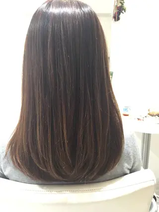 セミロング 桐谷 一史のヘアスタイル