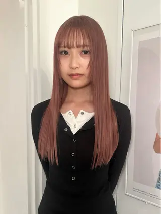 ロング カラー 磯　亜由香🌼 /似合わせカットのヘアスタイル