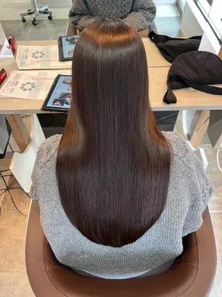 ロング 田中 あいのヘアスタイル