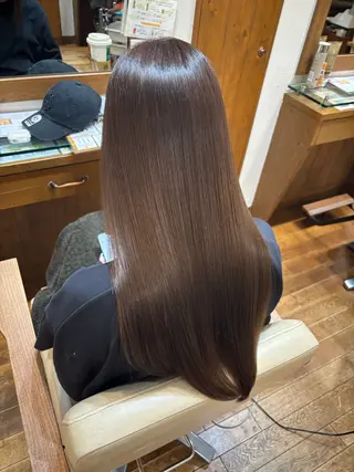 ロング 髪質改善/ 縮毛矯正/相原聡のヘアスタイル