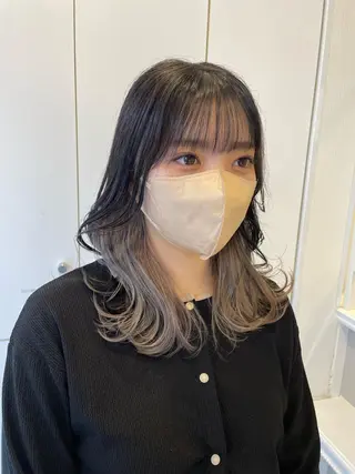 ロング カラー ヘアアレンジ レイヤーカット/ パーマ/MIFAのヘアスタイル