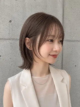 カラー 佐藤 郁のヘアスタイル