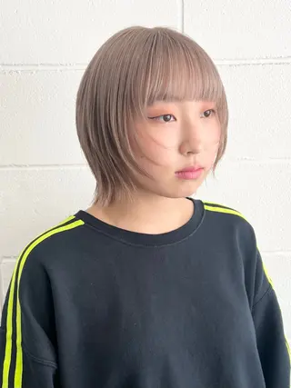 ミディアム カラー HARU//原宿🤍 リピート率NO.1のヘアスタイル