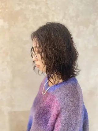 パーマ お任せオーダー 専門美容師のヘアスタイル