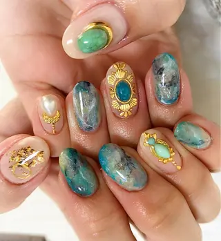 ネイル nail salon A'n bijouのネイルデザイン