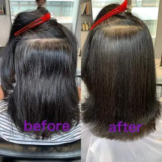 セミロング パーマ Ｋ Ｋのヘアスタイル