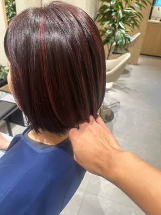 ショート カラー 柳澤 武宏のヘアスタイル