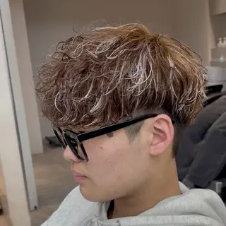 パーマ メンズ特化✨️ 右田 聖妃のヘアスタイル