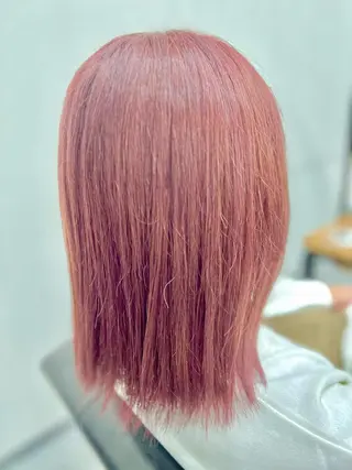 ミディアム カラー THE PARK キシオカのヘアスタイル