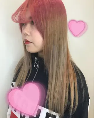 カラー 新宿駅近♡個室 ♡関口三都季🌜のヘアスタイル